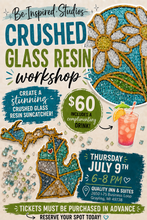 Load image into Gallery viewer, Crushed Glass Workshop- Quality Inn