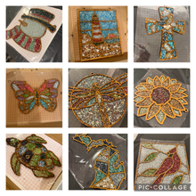 Load image into Gallery viewer, Crushed Glass Suncatcher Class 2/25/26